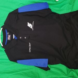 Chase Authentics Nascar Kasey Kahne #5 Polo Shirt Size 2XL Black/Blue